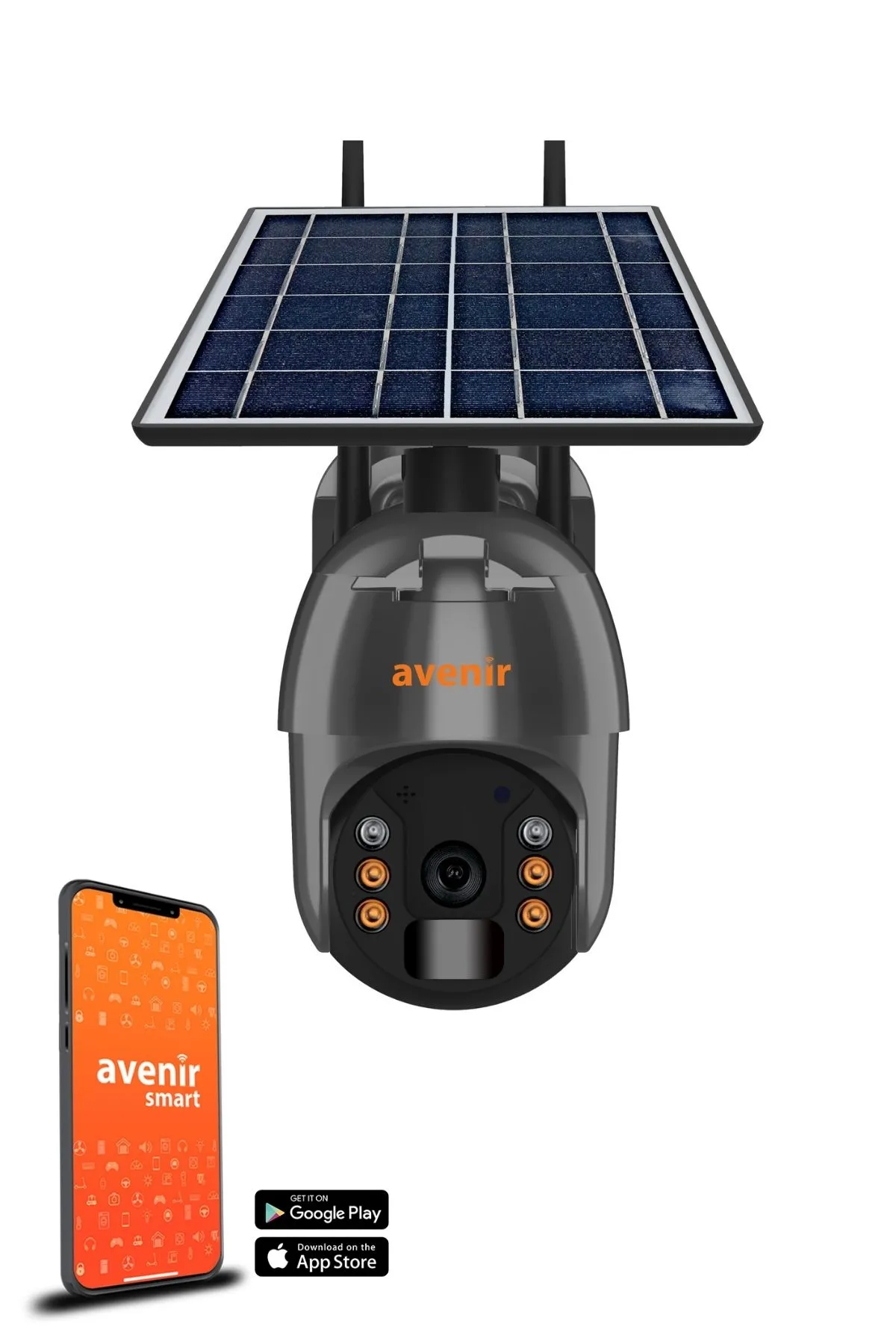 2 MP WİFİ SOLAR DOME PTZ KAMERA 