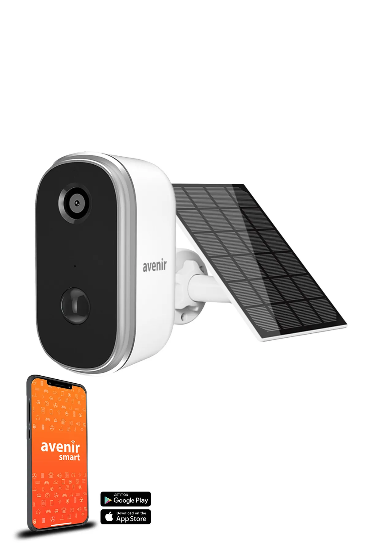 AVENİR 2 MP  DAHİLİ BATARYALI SOLAR AKILLI KAMERA 